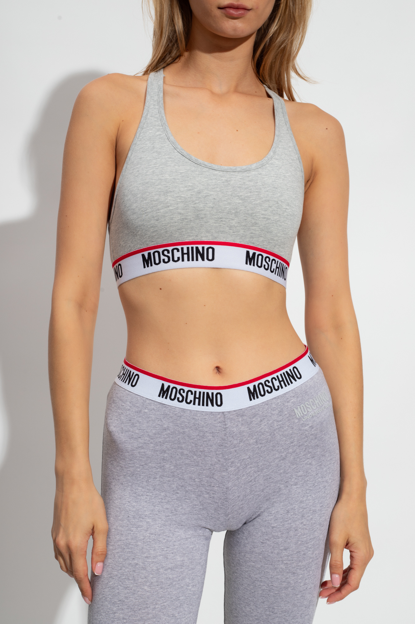 Moschino crop discount top womens